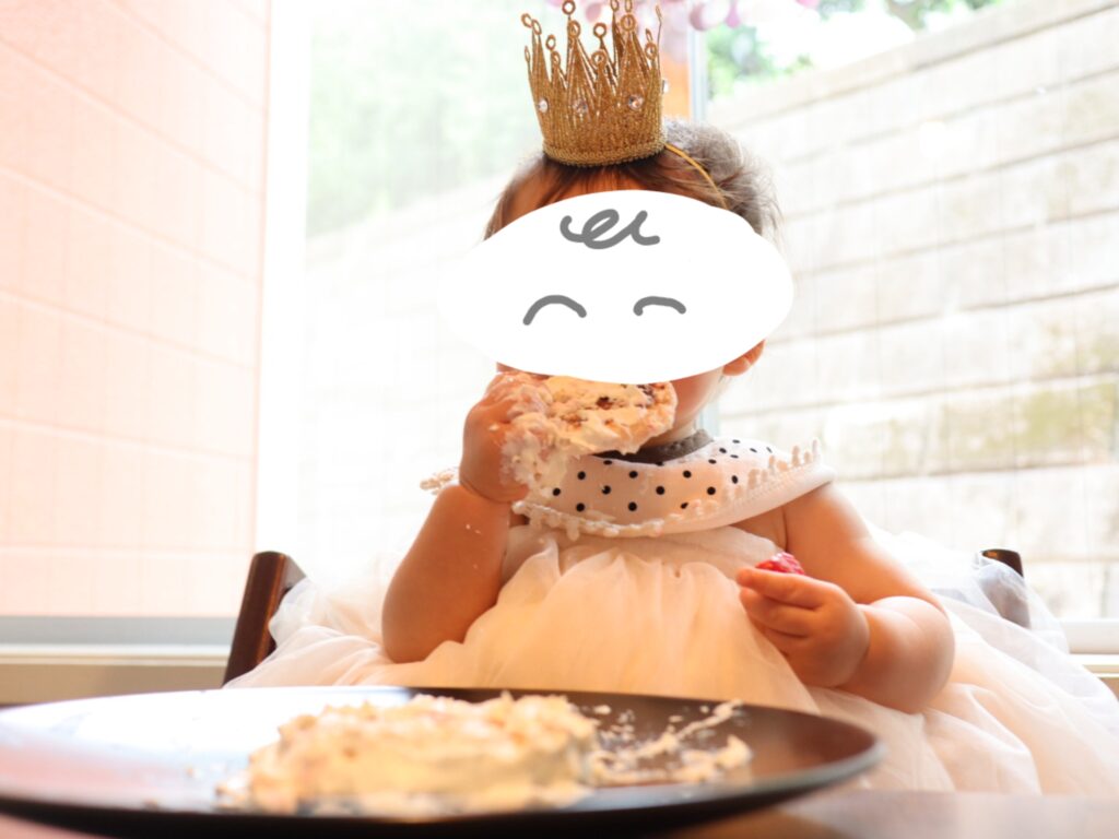 ファーストバースデー　ケーキ